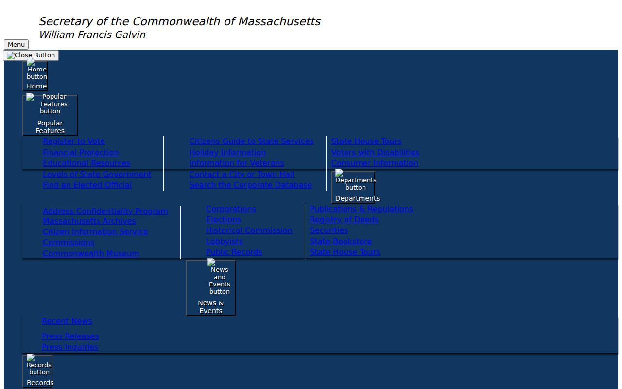 Sandwich residents directory Massachusetts voter status search