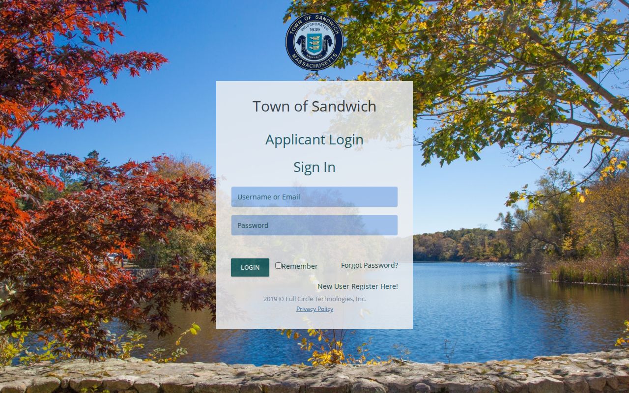 Sandwich street directory Permit Eyes public portal